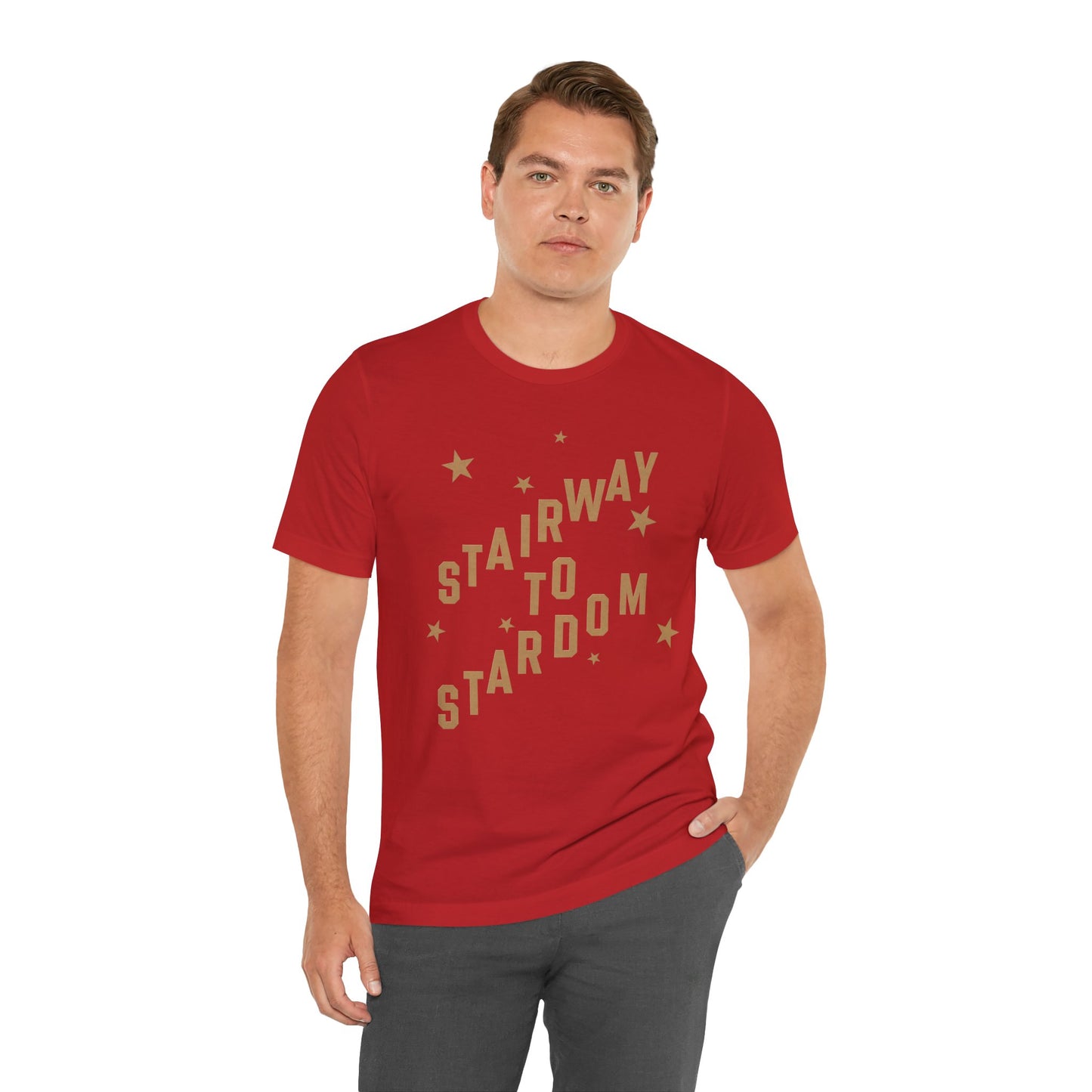 Stairway to Stardom (Replica Promo Tee/70's-90's Public Access Talent Show)