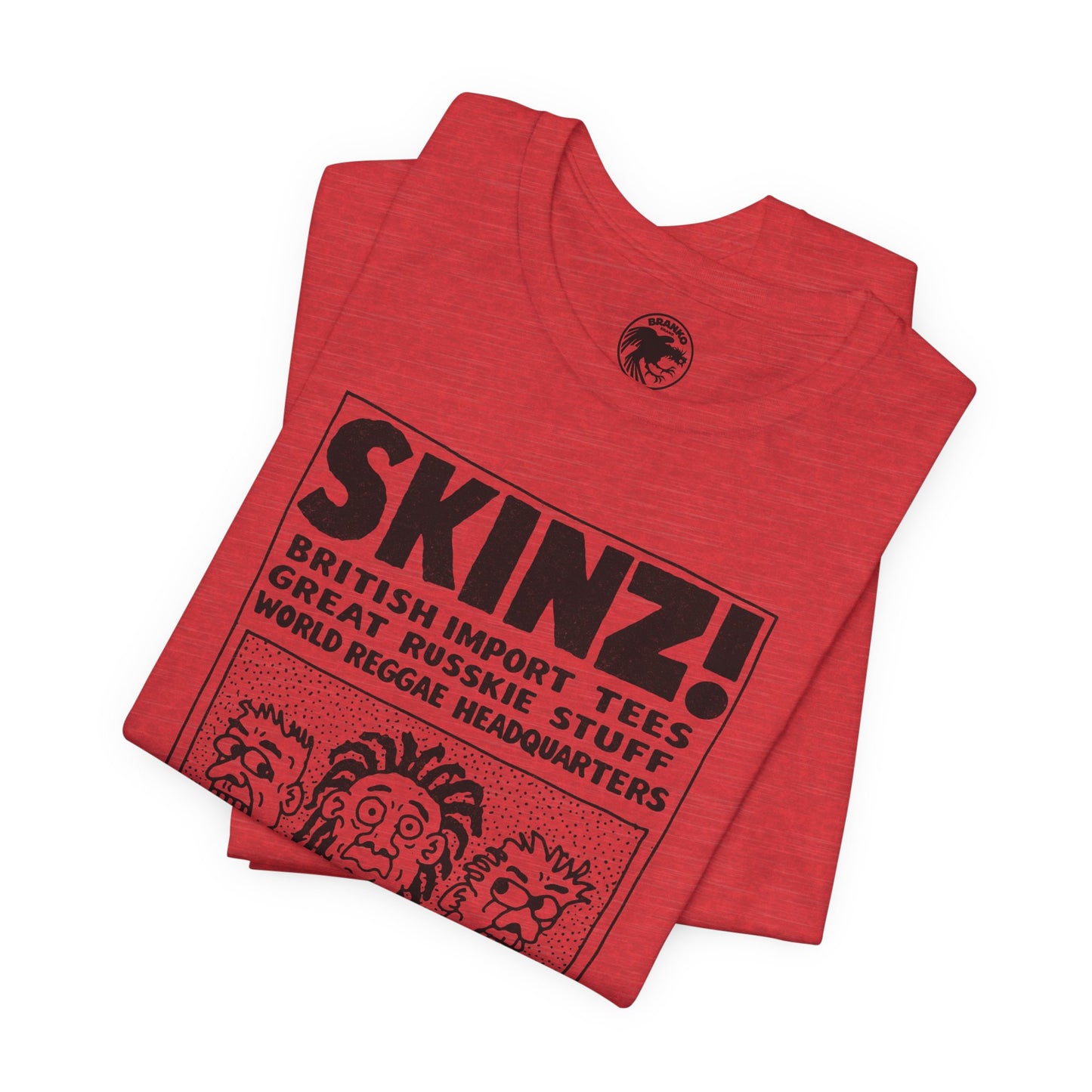 SKINZ! (South Street Philadelphia Counter Culture Shop/Replica Promo Shirt/Skinz South Street)