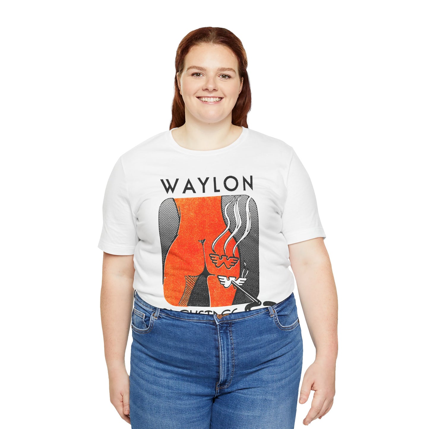 Waylon Jennings (Backstage Pass Graphic/Waylon Jennings Tour Shirt)
