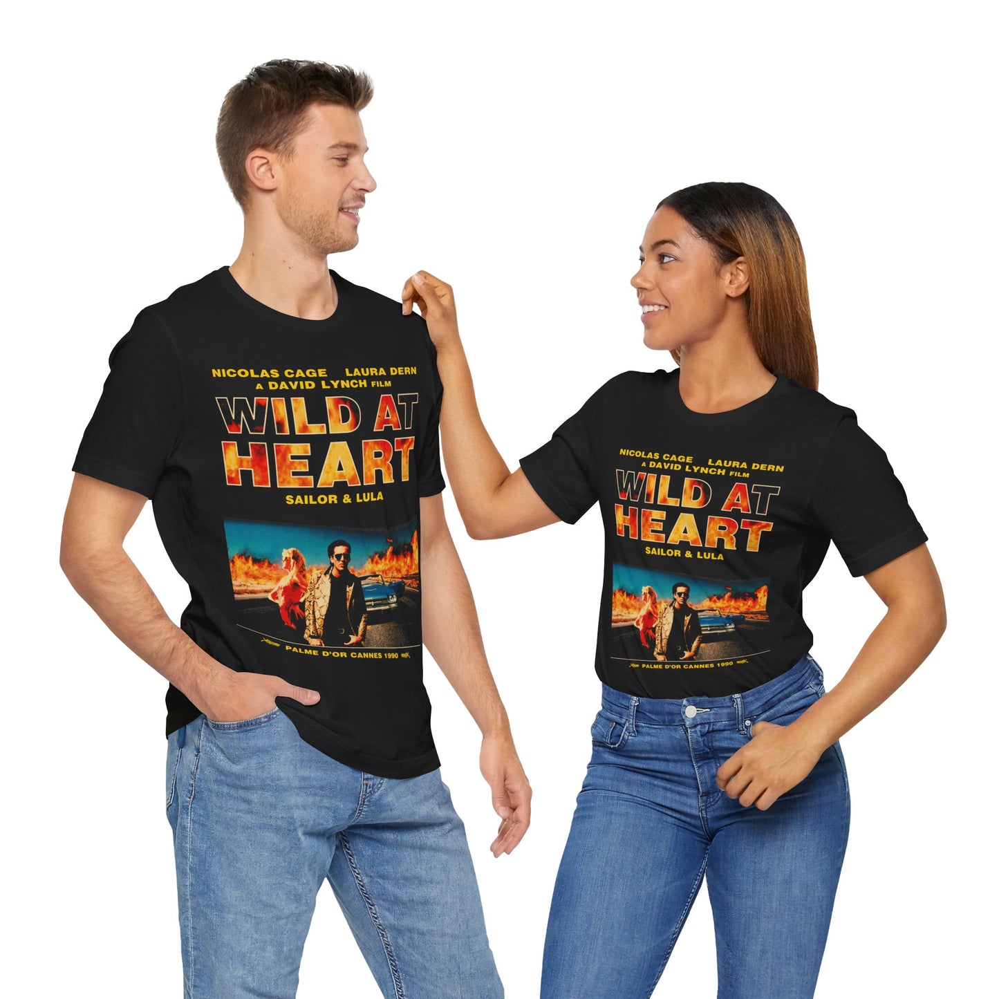 Wild at Heart (Nicolas Cage/Laura Dern/David Lynch/David Lynch Shirt/Wild at Heart Shirt/Sailor and Lula Shirt))