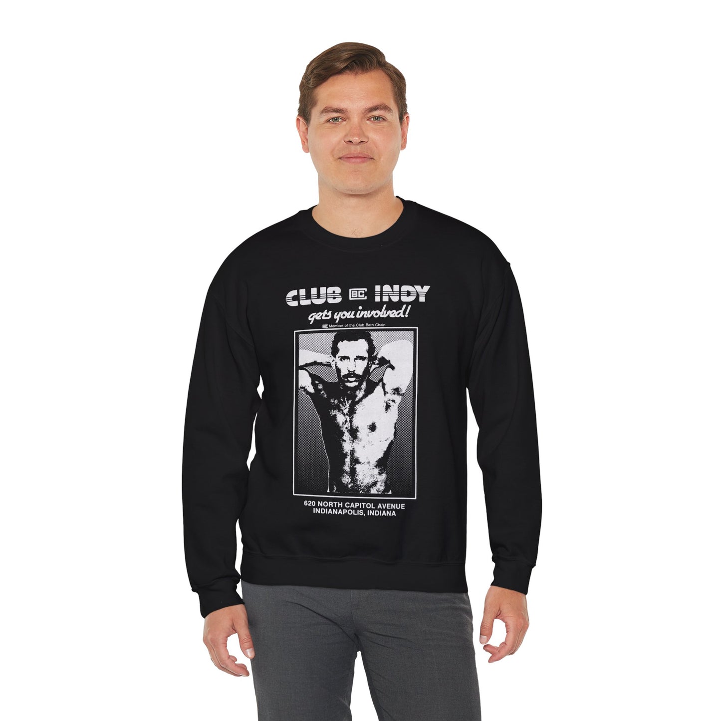 Club Indy Sweatshirt (Indianapolis Gay Bathhouse/Club Bath Chain)