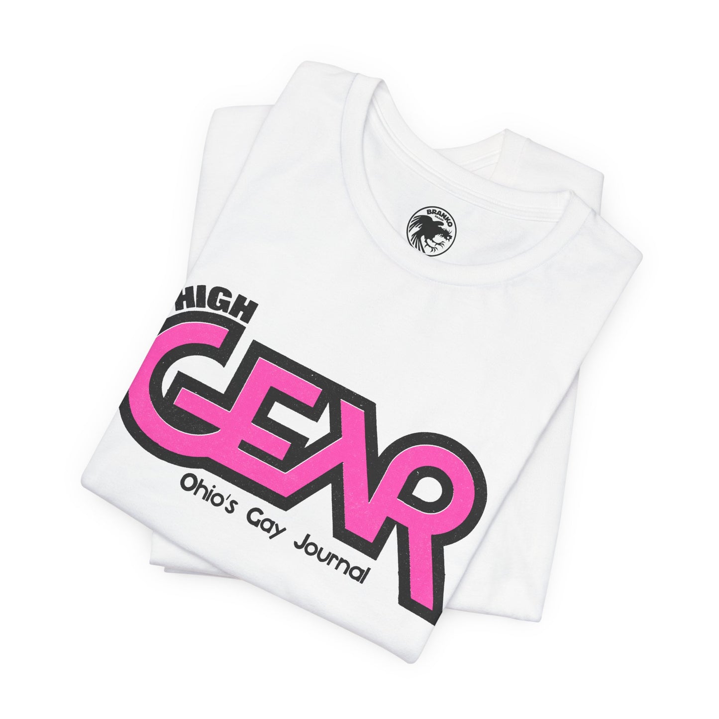 High Gear (Replica 70's Promo Shirt/Ohio Gay Newspaper/1975-1992)