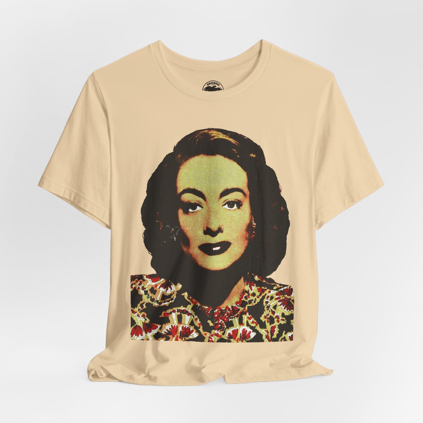 Joan Crawford (Portrait with Vintage Silkscreen Effect)