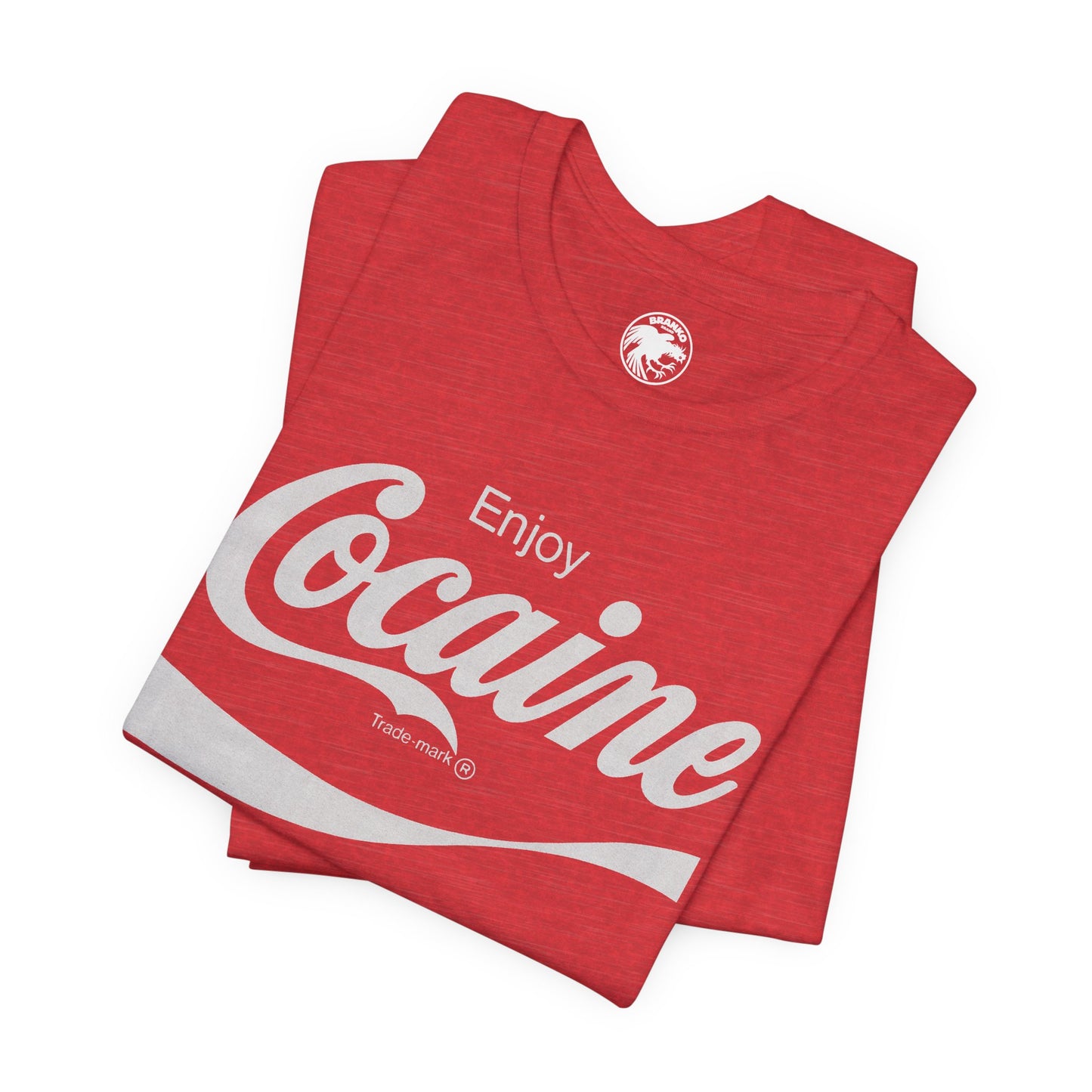 Enjoy Cocaine (Replica 70's Counter Culture Drug Shirt/Cocaine Shirt)