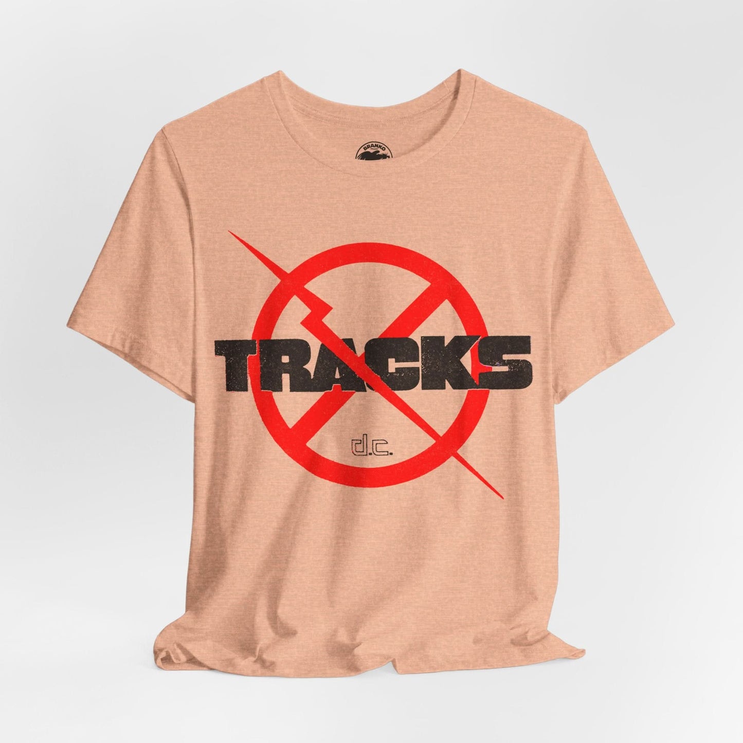 Tracks D.C. (Washington D.C. Gay Club/1984-1999/Logo with Vintage Print Effect)