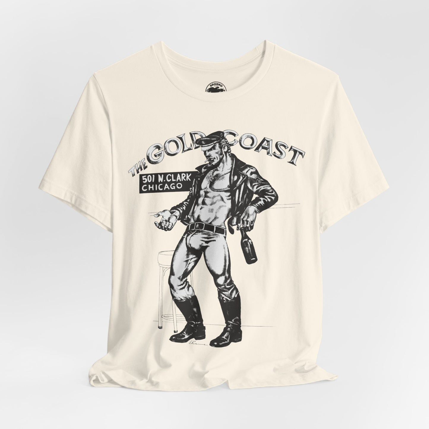 The Gold Coast (Chicago Leather Bar/1958-1987/Artwork by Dom Orejudos aka Etienne)