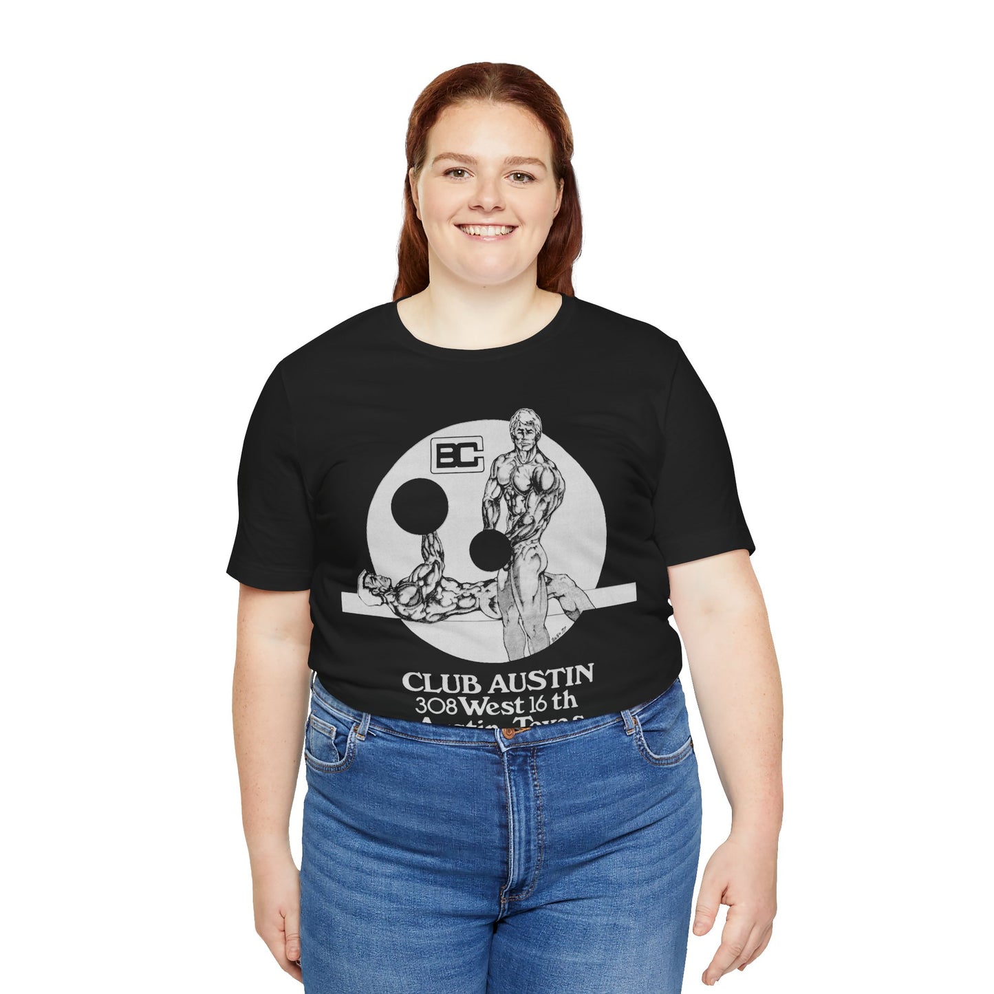 Club Austin (Replica Austin Club Bath Chain Promo Shirt/Gay Bathhouse/Club Baths Shirt)