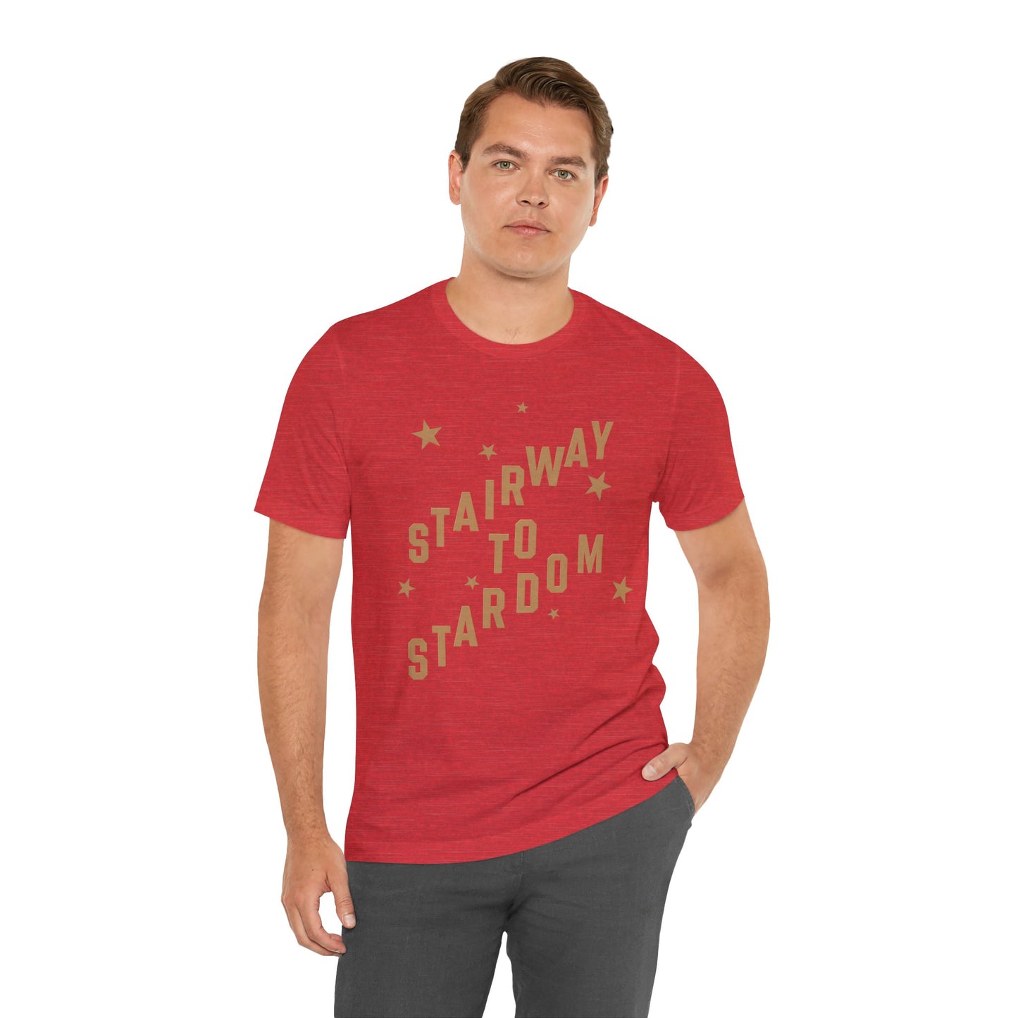 Stairway to Stardom (Replica Promo Tee/70's-90's Public Access Talent Show)