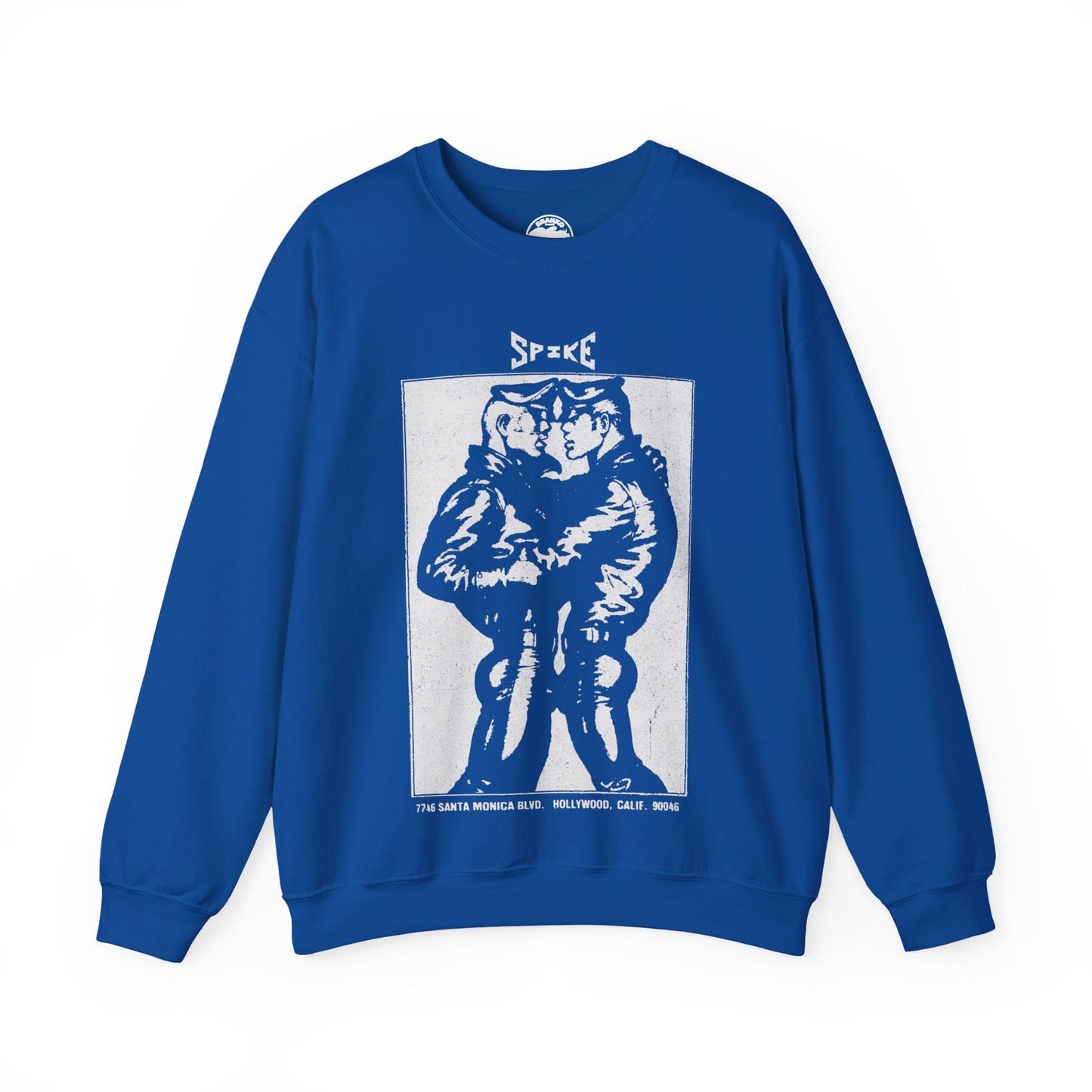 The Spike Sweatshirt (West Hollywood Leather Bar/1978-2009/Vintage Effect)