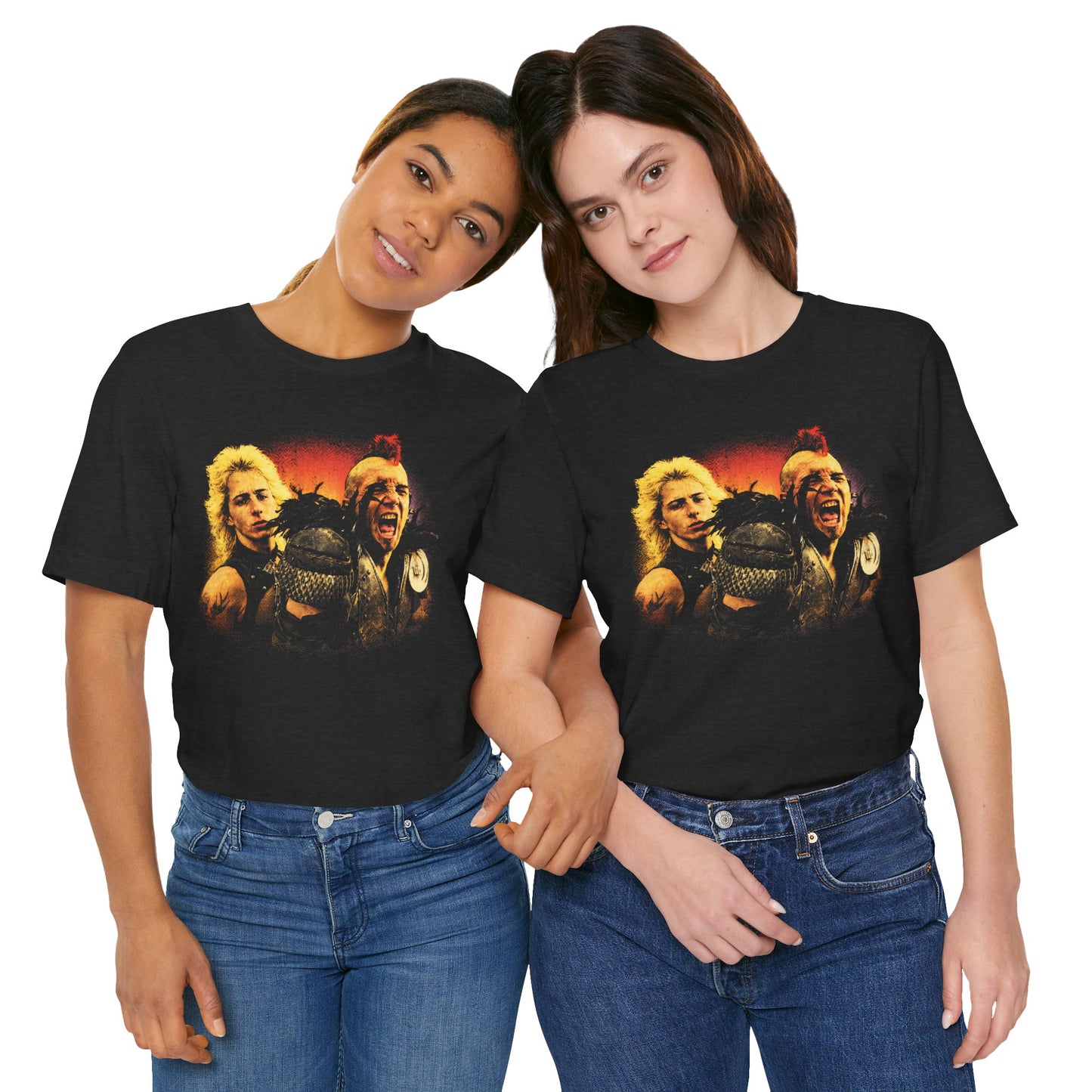 Wez & the Golden Youth (Graphic with Vintage Print Effect/Road Warrior/Mad Max 2)