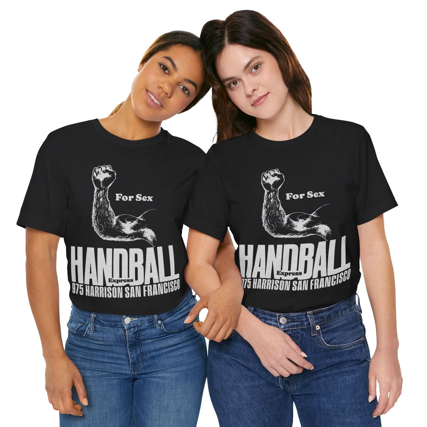 Handball Express Logo (San Francisco Gay Bathhouse and Sex Club/70's and 80's)