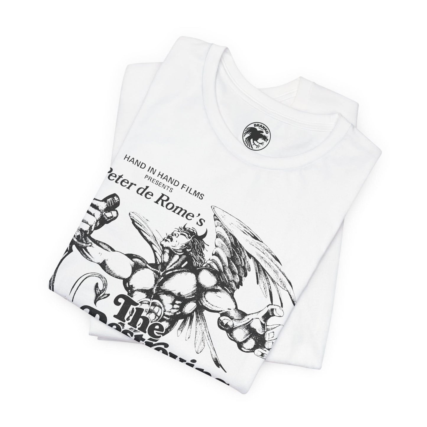 The Destroying Angel (Classic 70's Gay Adult Film/Replica Promo Shirt/Peter de Rome/Vintage Gay Porno)