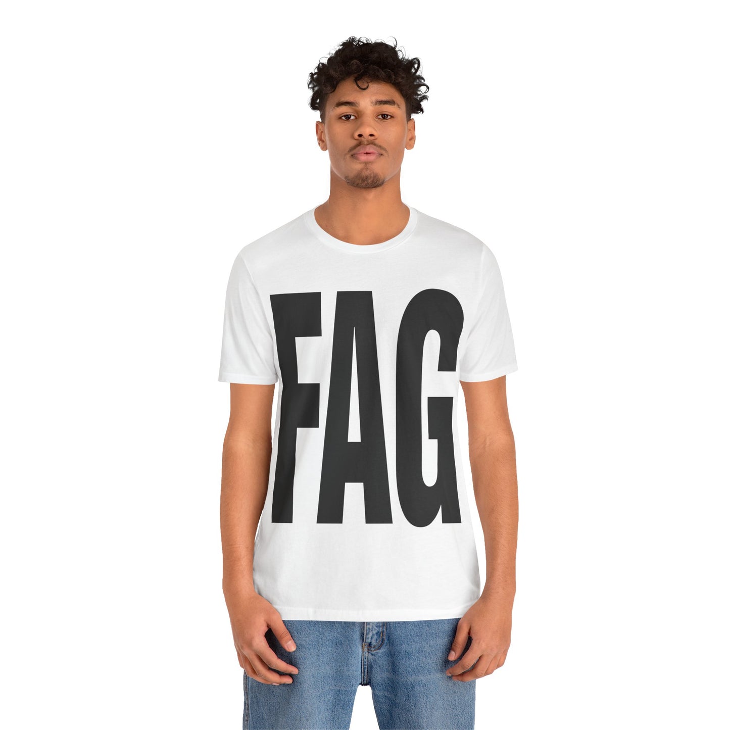 Fag (Katharine Hamnett Style Oversized Graphic)