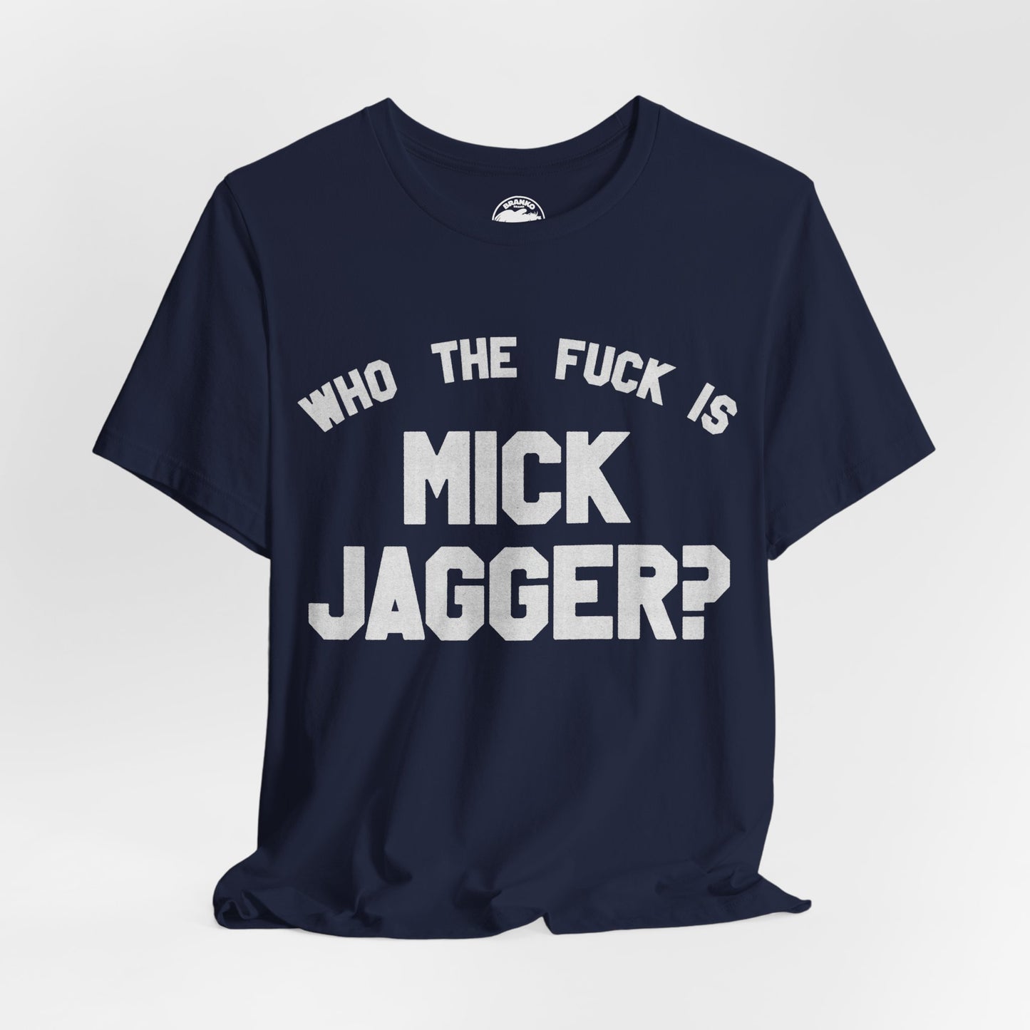 Who the Fuck is Mick Jagger? (Replica 1975 Keith Richards Tour of the Americas Shirt)