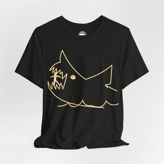 Jaws Shark on Chalkboard (Jaws Shark/Jaws Shirt)