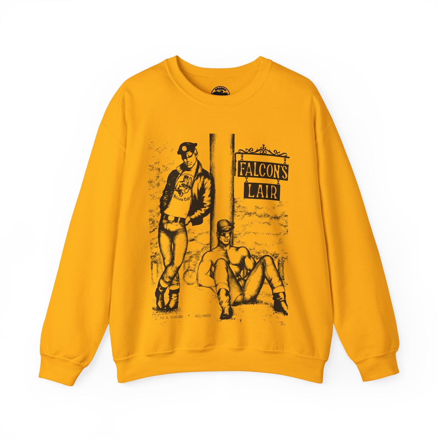 Falcon's Lair Sweatshirt (Hollywood Leather Bar 60's to 80's)