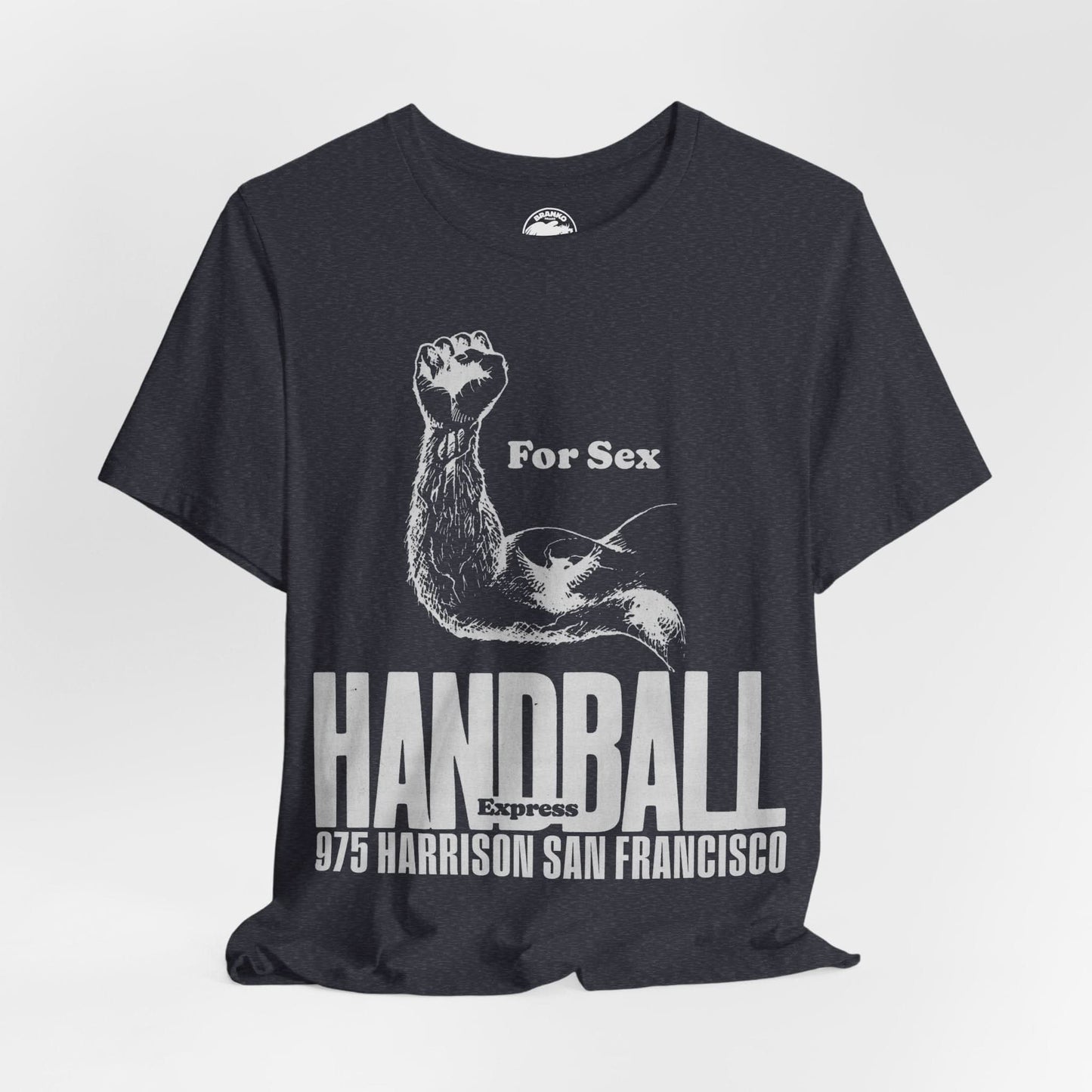 Handball Express Logo (San Francisco Gay Bathhouse and Sex Club/70's and 80's)