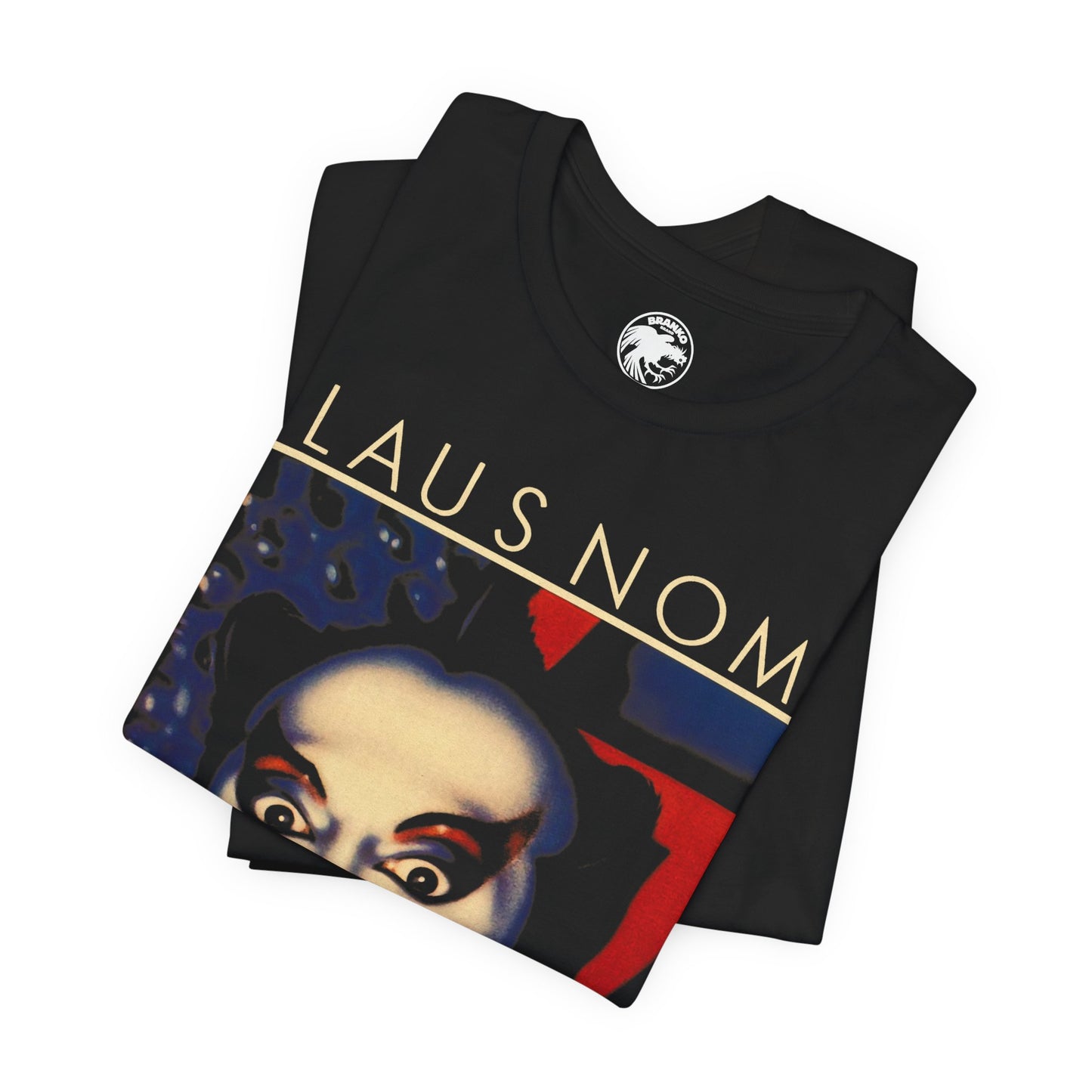 Klaus Nomi (Simple Man/Large Graphic with Vintage Print Effect/Klaus Nomi Shirt)