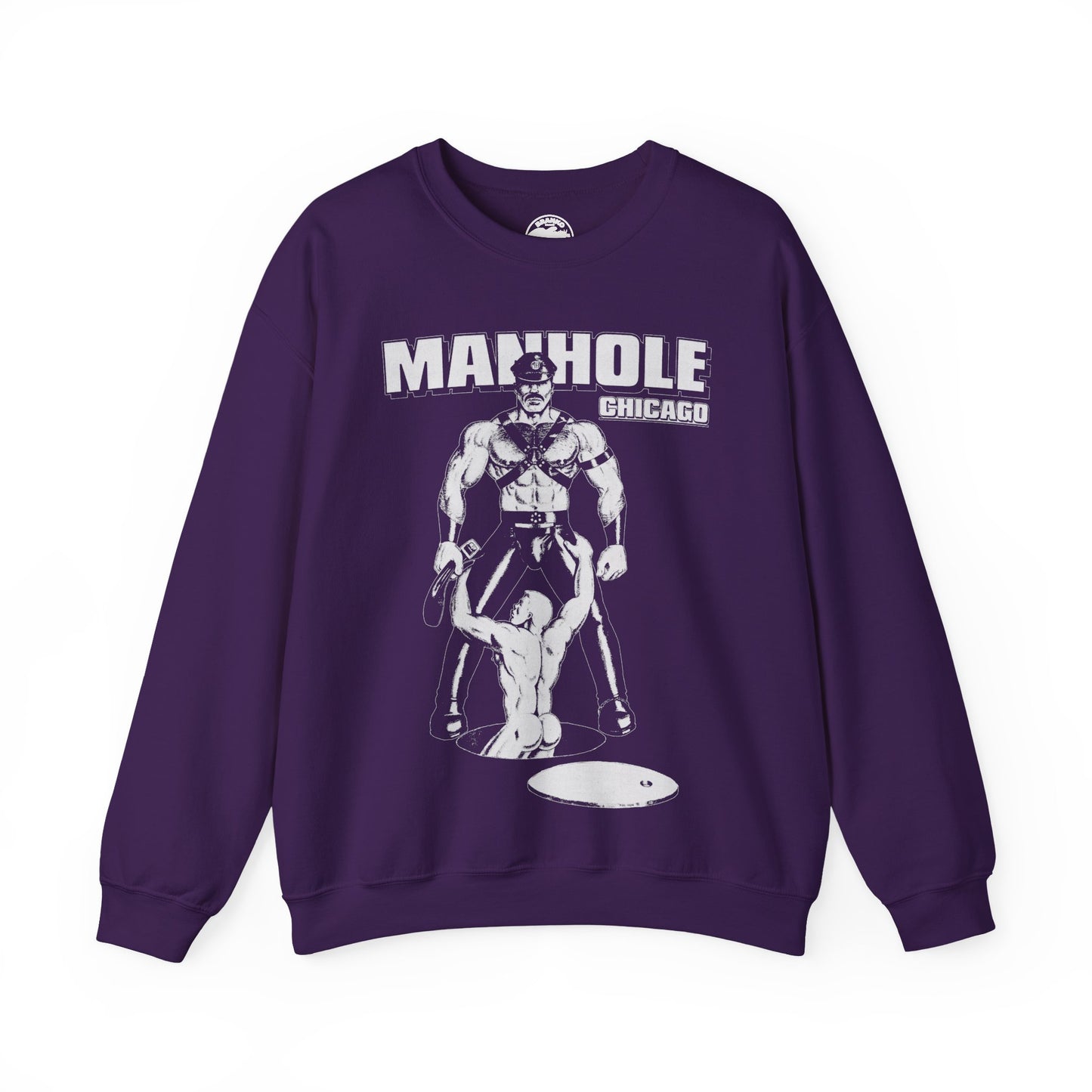 Manhole Chicago Sweatshirt (Chicago Leather Bar 70's and 80's)