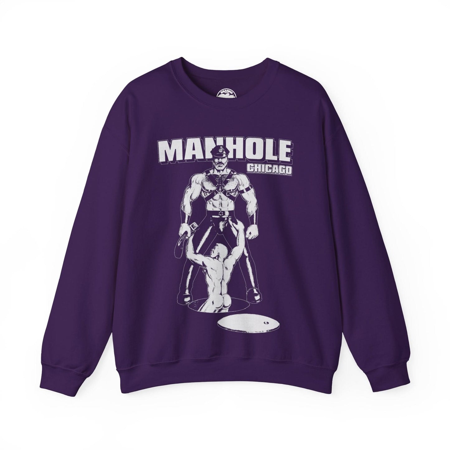 Manhole Chicago Sweatshirt (Chicago Leather Bar 70's and 80's)