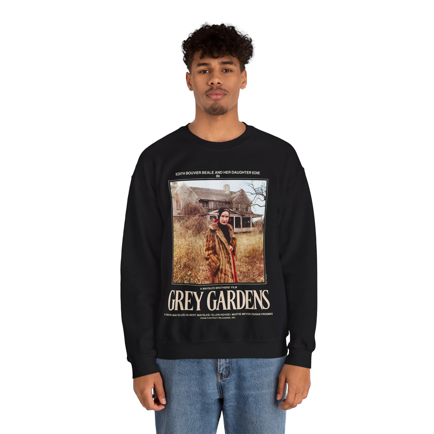 Grey Gardens Sweatshirt (1975 Promo/Edie/Edith Bouvier Beale)