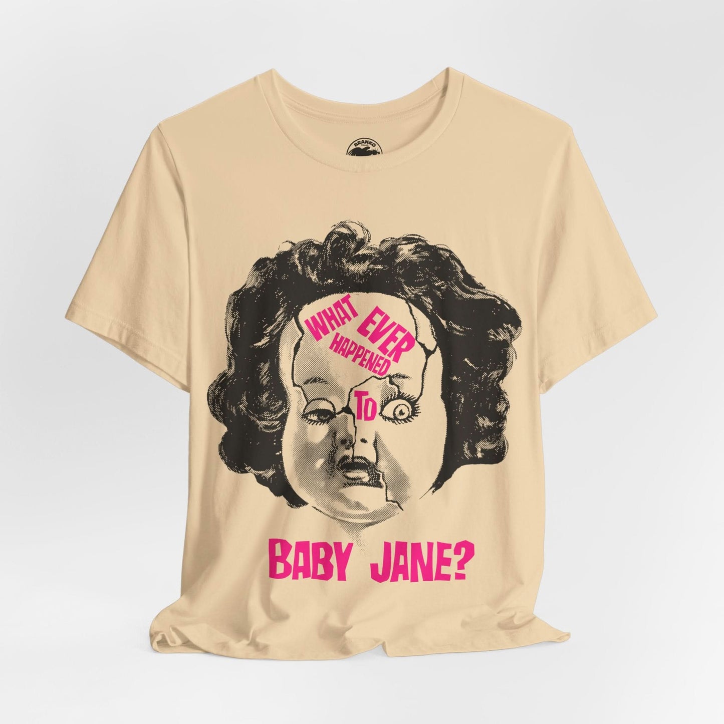 What Ever Happened to Baby Jane? (Cracked Doll Head Graphic/Bette Davis/Joan Crawford)