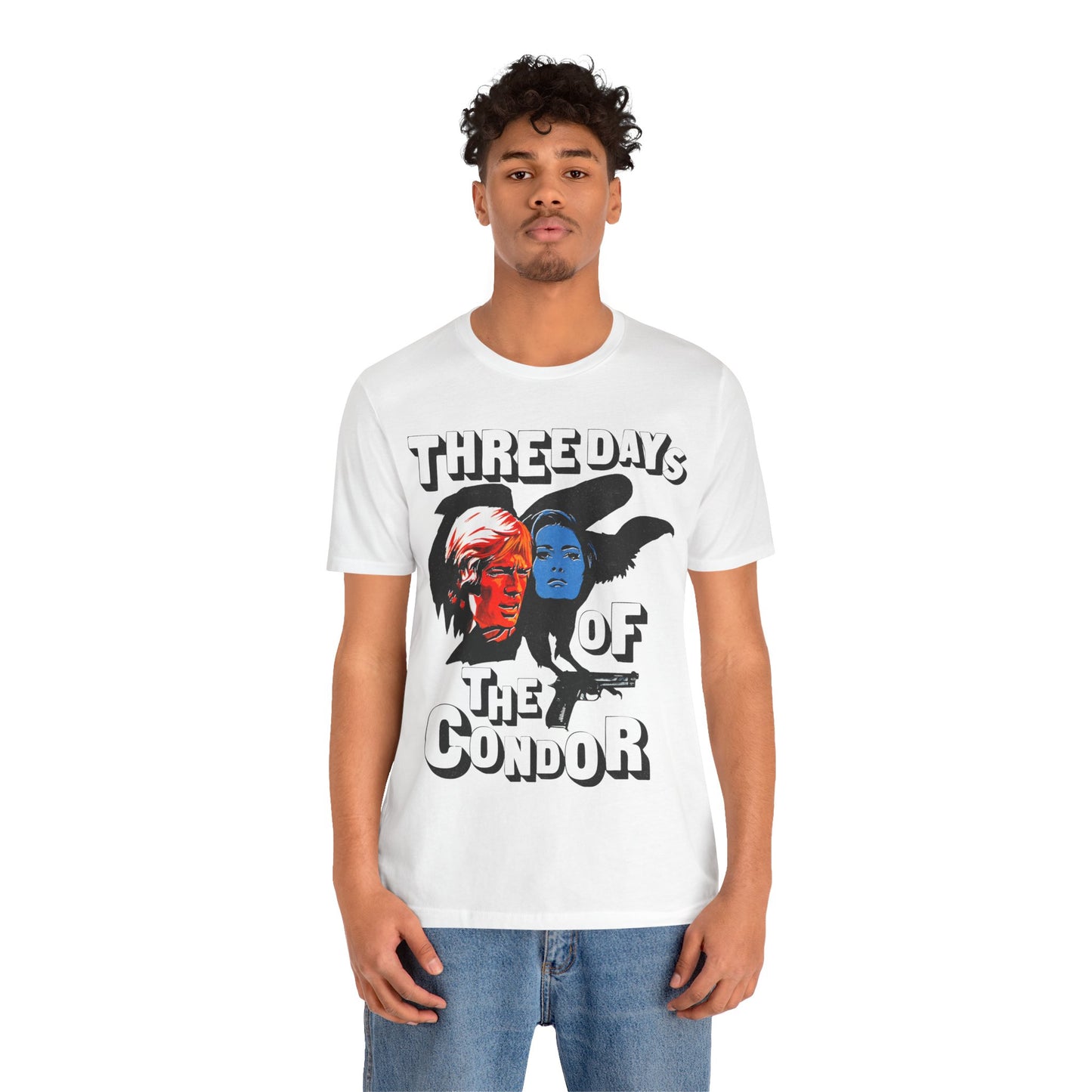 Three Days of the Condor (Oversized Graphic/3 Days of the Condor Shirt/Robert Redford/Faye Dunaway)