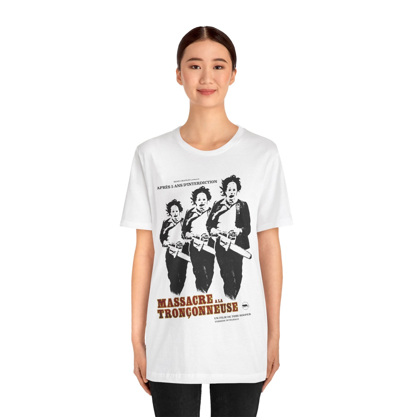 Texas Chainsaw Massacre (French Promo Poster Image/Leatherface Shirt)