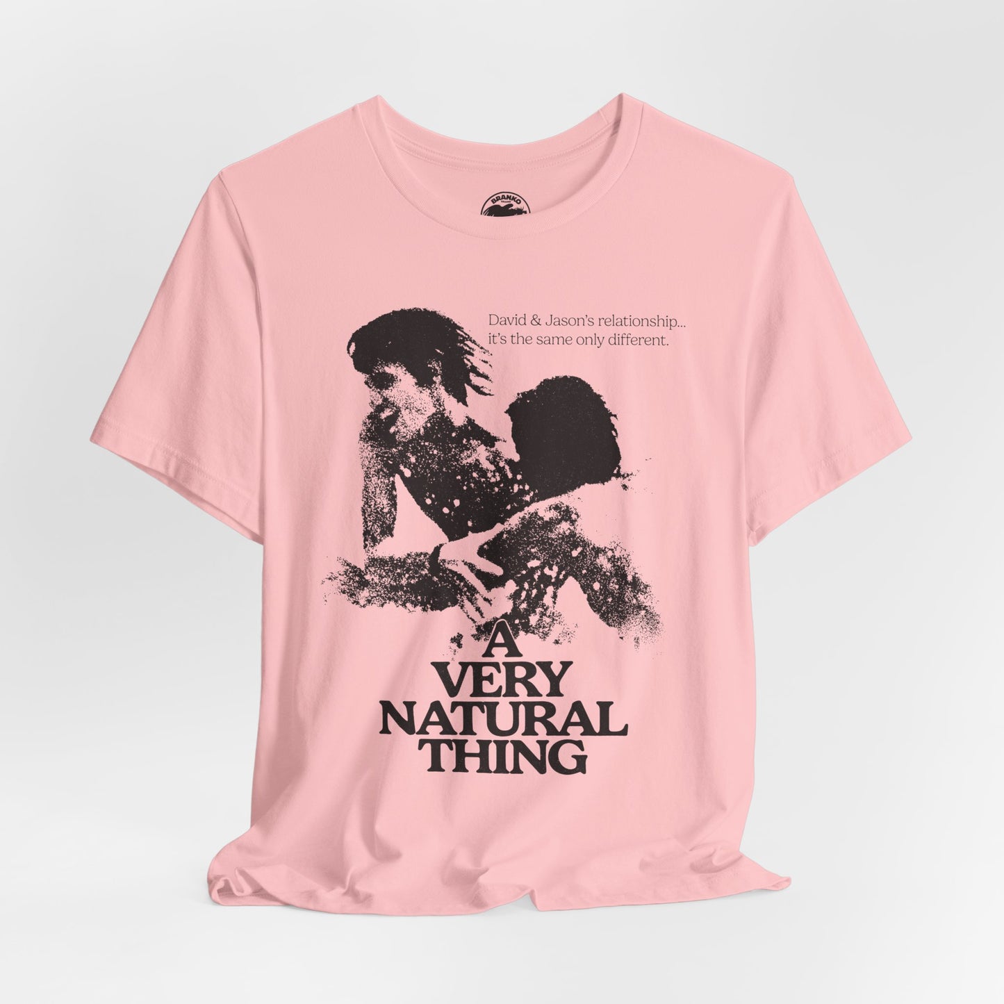 A Very Natural Thing (Promo Poster Image with Vintage Print Effect/Queer Cinema)
