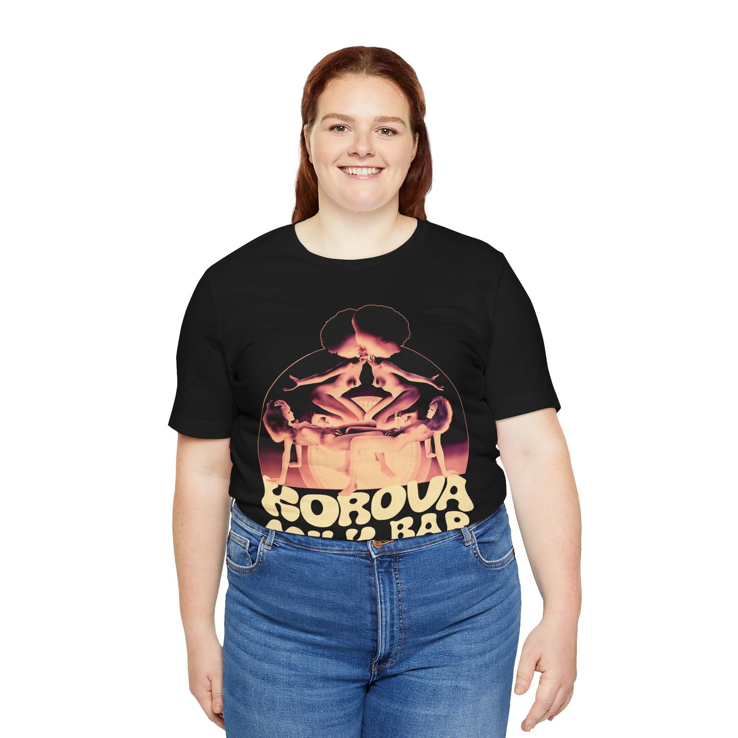 Korova Milk Bar (A Clockwork Orange Droog Bar/Fictional Promo Shirt)