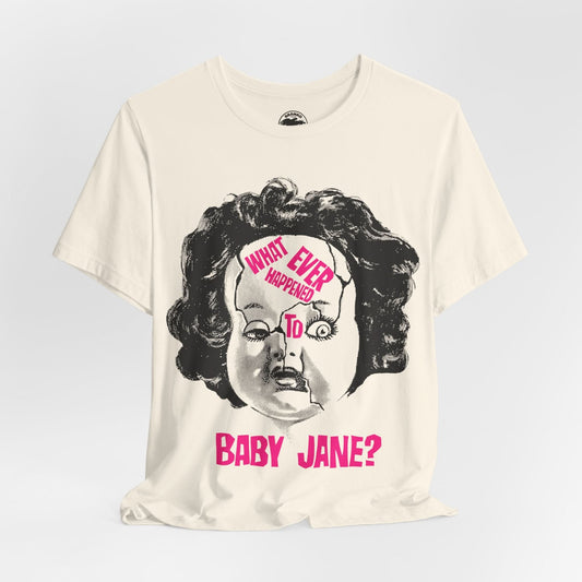 What Ever Happened to Baby Jane? (Cracked Doll Head Graphic/Bette Davis/Joan Crawford)