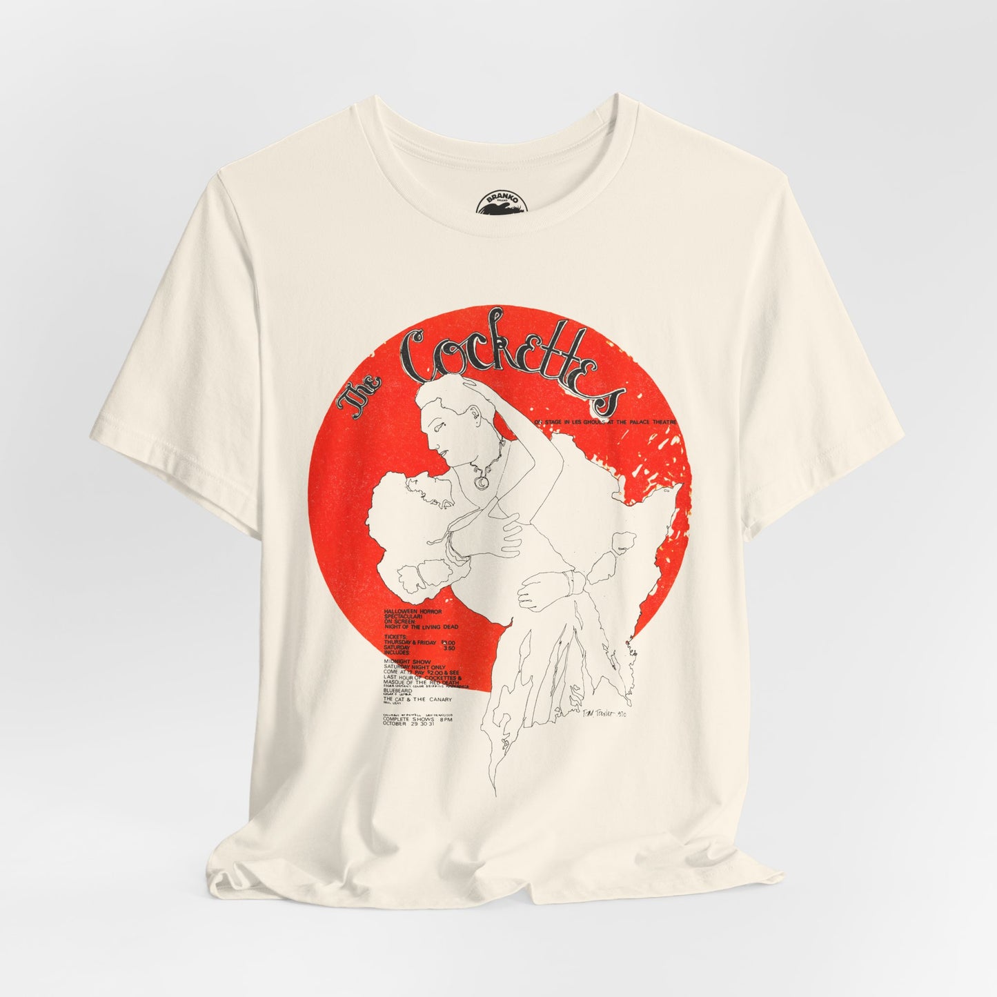 The Cockettes (Replica Les Ghouls Souvenir Shirt/Palace Theater San Francisco/Cockettes Shirt)