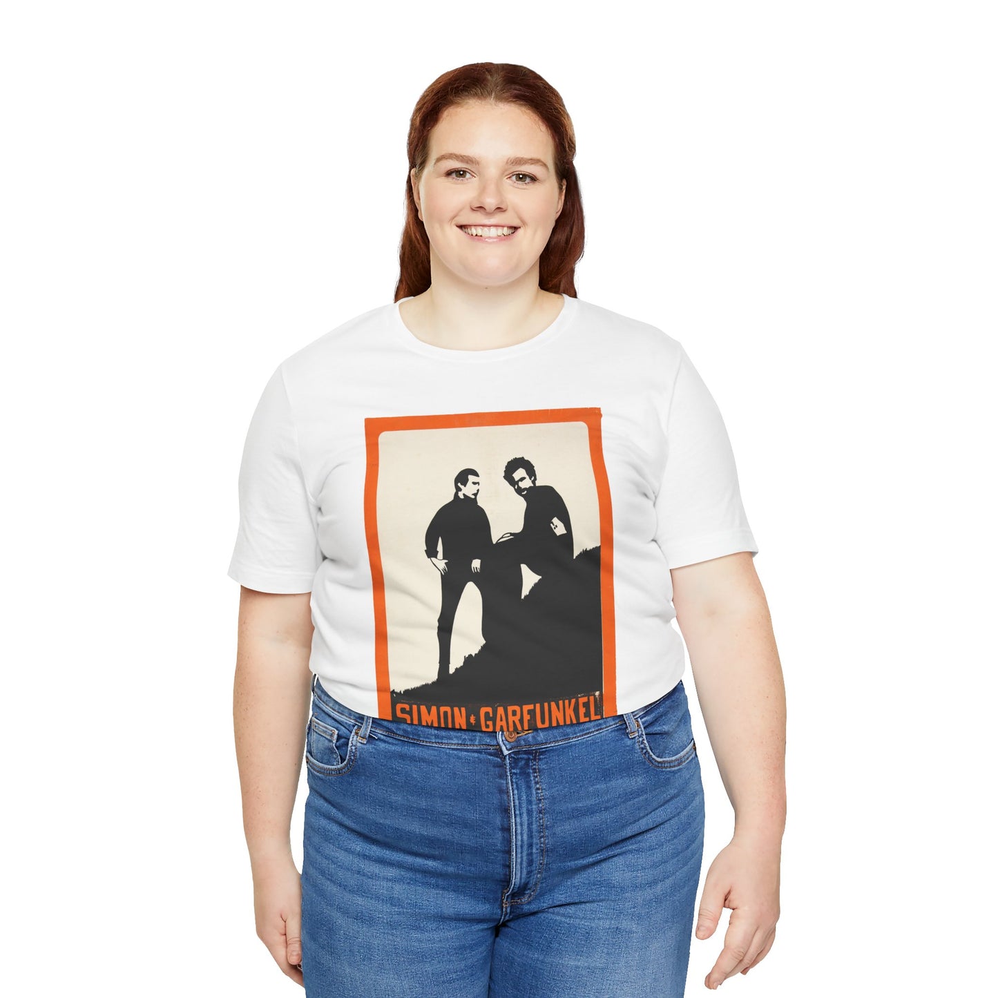 Simon & Garfunkel (Image from silk screened concert poster/mid-60's)