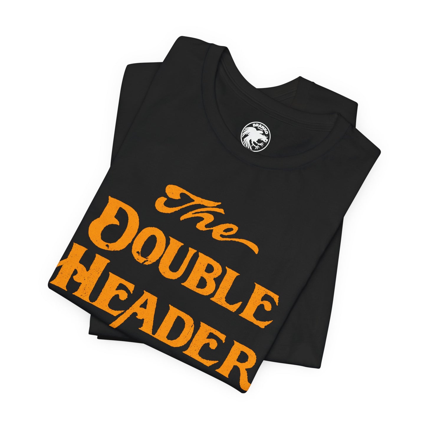 The Double Header (Historic Seattle Gay Bar/1934-2015/Logo with Vintage Print Effect)