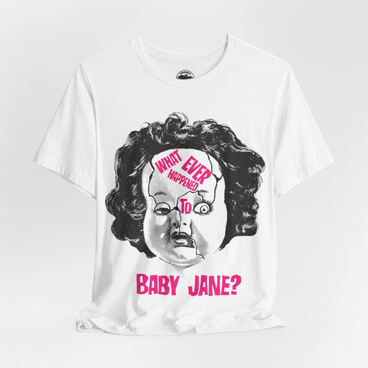 What Ever Happened to Baby Jane? (Cracked Doll Head Graphic/Bette Davis/Joan Crawford)