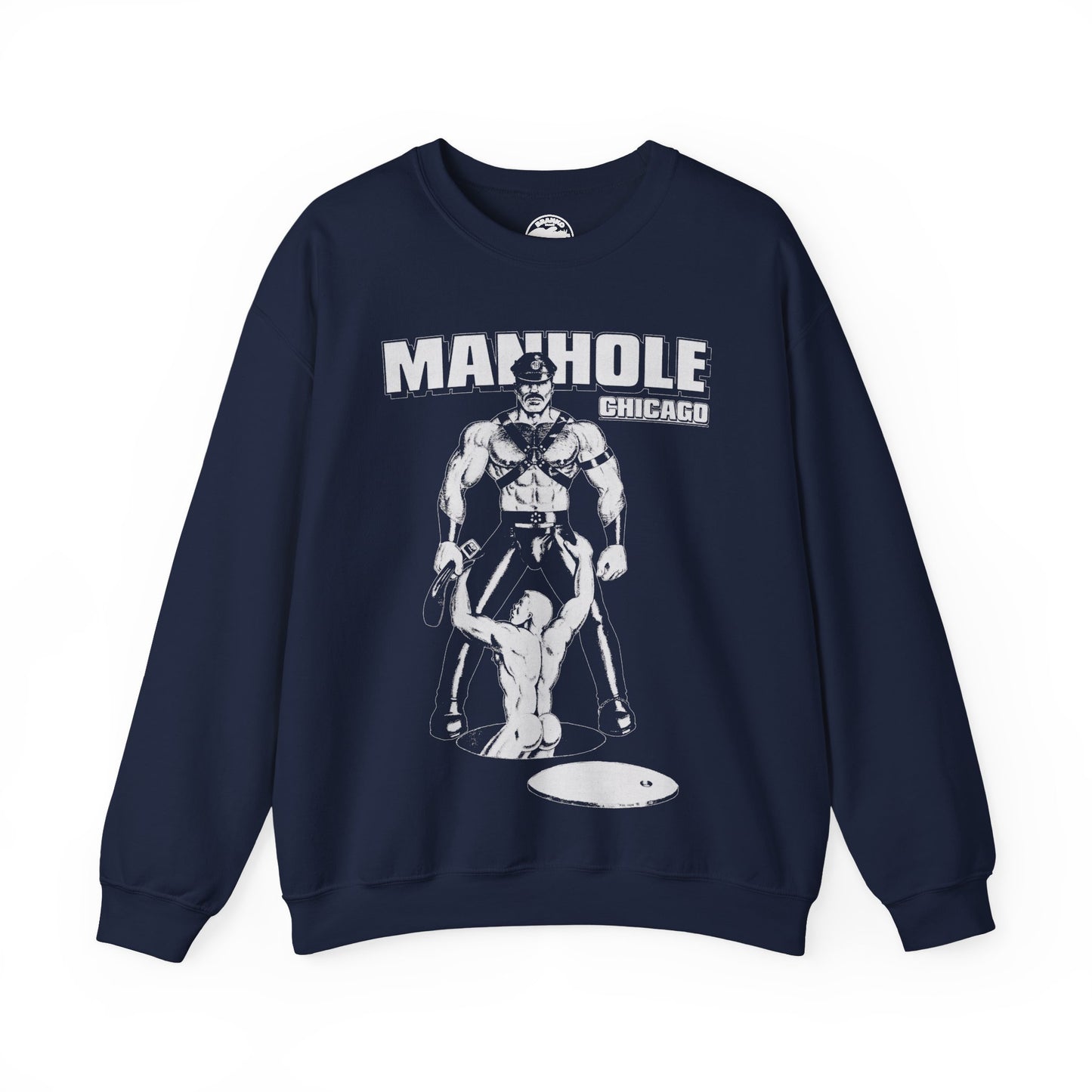 Manhole Chicago Sweatshirt (Chicago Leather Bar 70's and 80's)