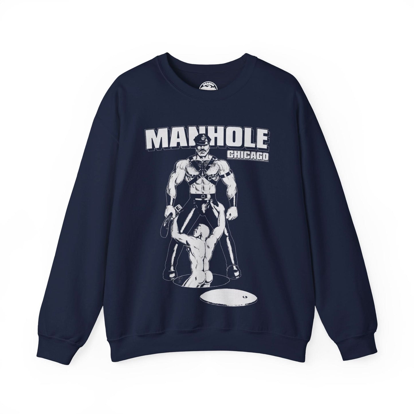 Manhole Chicago Sweatshirt (Chicago Leather Bar 70's and 80's)