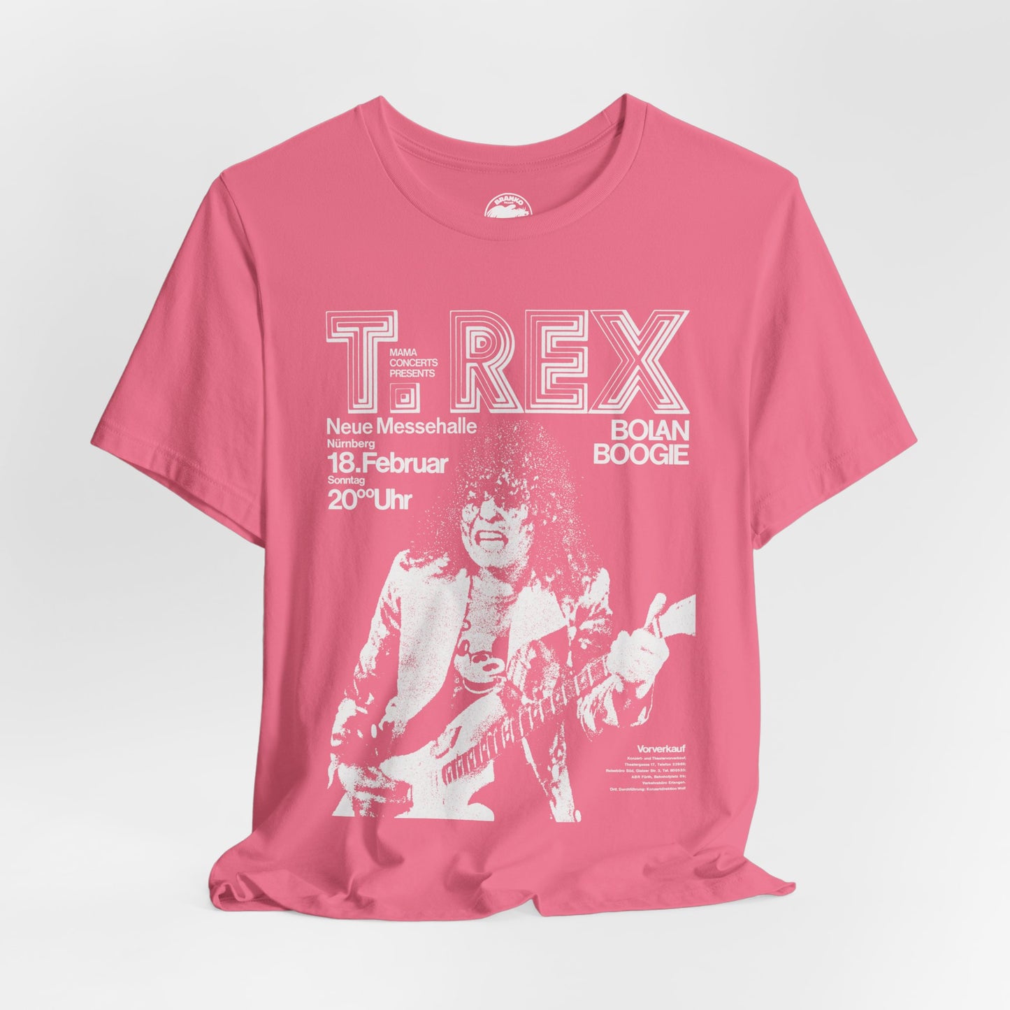 T. Rex (1973 German Concert Poster/Marc Bolan)
