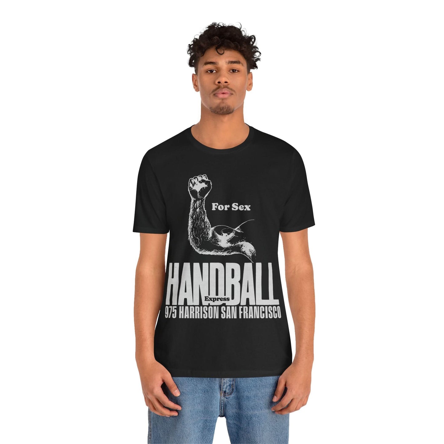 Handball Express Logo (San Francisco Gay Bathhouse and Sex Club/70's and 80's)