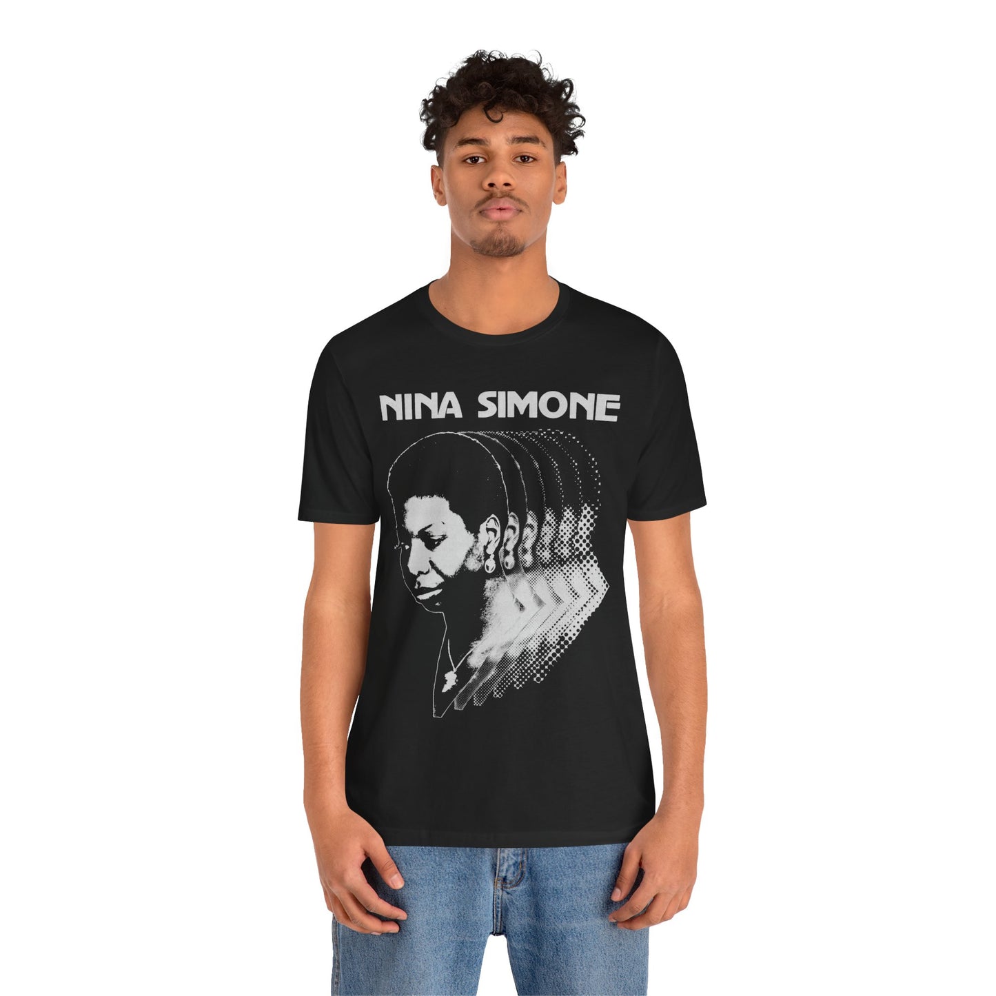 Nina Simone (Oversized Halftone Graphic/Nina Simone Shirt)