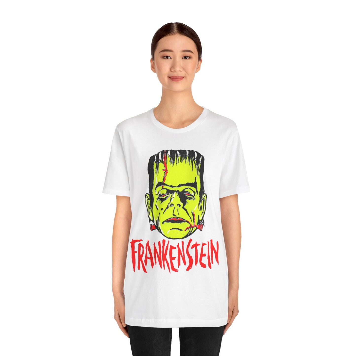 Frankenstein (Replica Late 50's Iron On Design/Frankenstein Shirt)