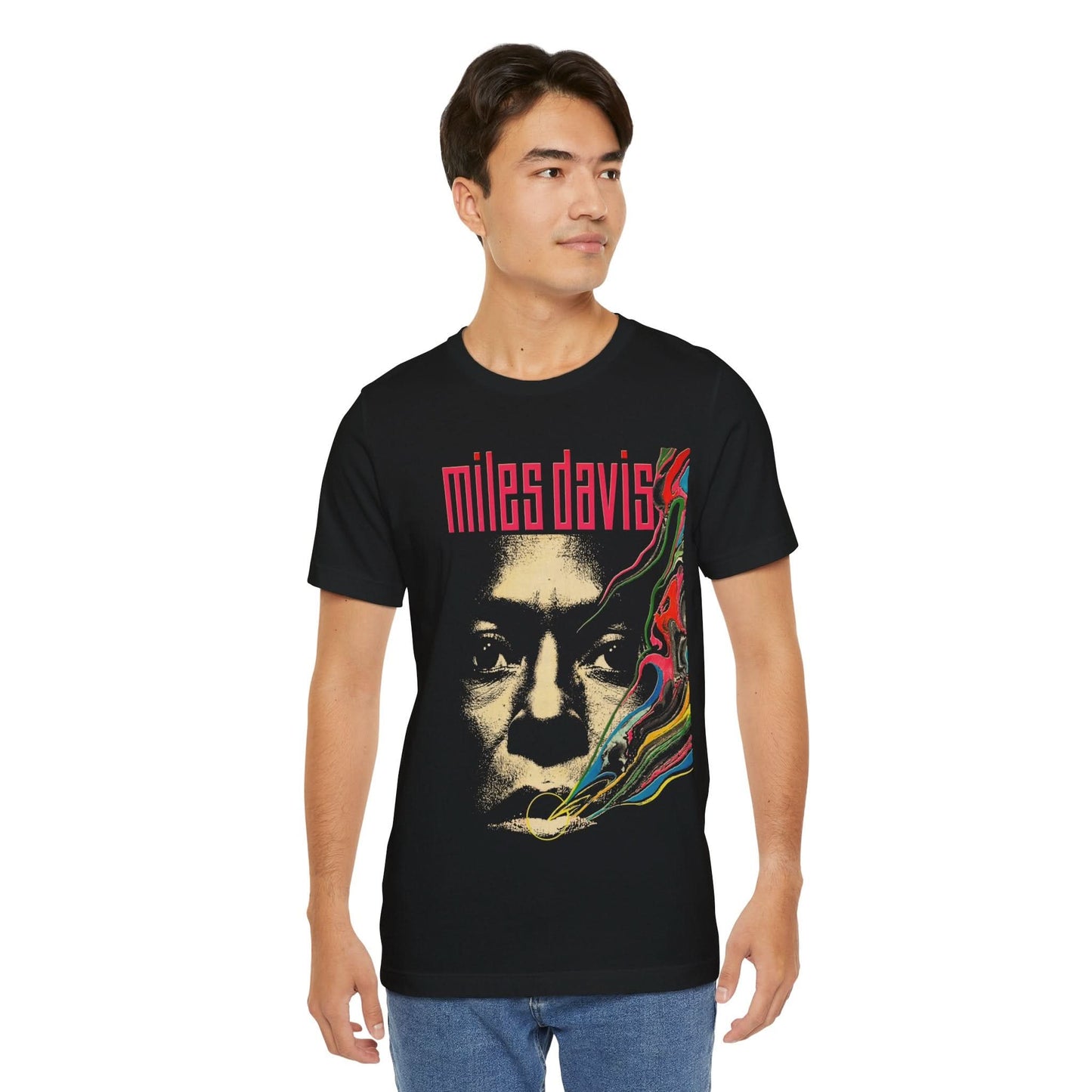 Miles Davis (Polish Concert Poster Image by Roslav Szaybo/Miles Davis Shirt/Miles Davis Tour)