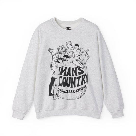 Man's Country Sweatshirt (Chicago Bathhouse 1973-2017)