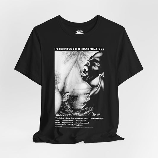 The Saint (Rites IV The Black Party/NYC Gay Club/1983 Promo Poster)