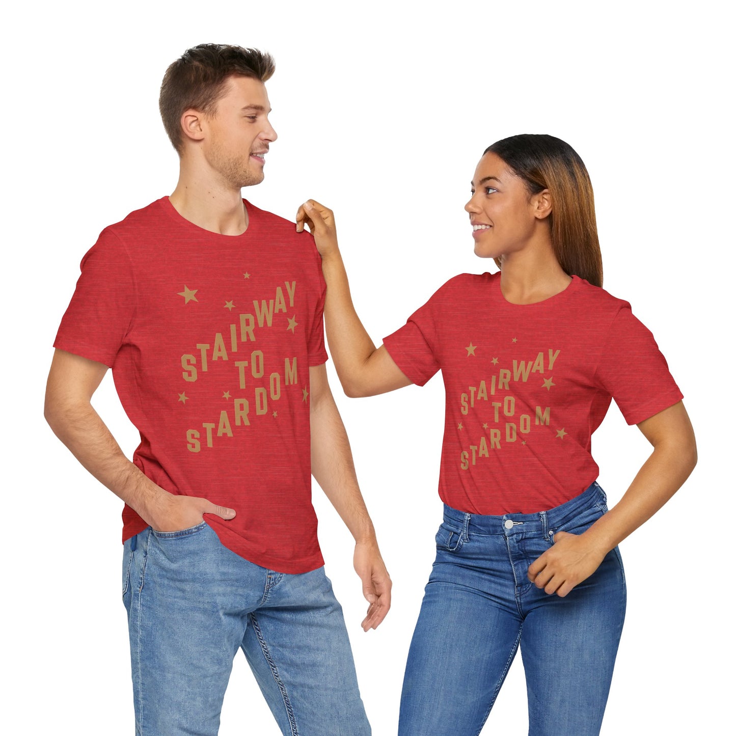 Stairway to Stardom (Replica Promo Tee/70's-90's Public Access Talent Show)