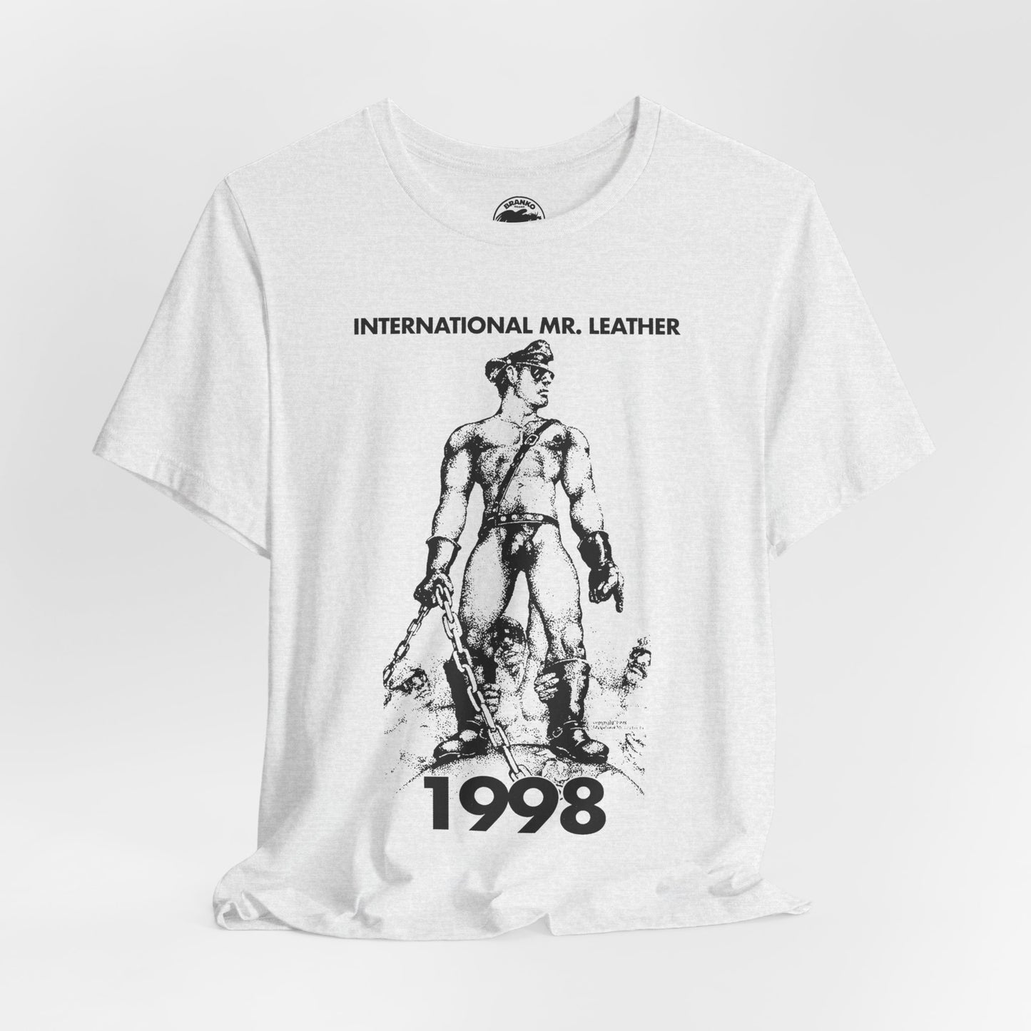 1998 International Mr. Leather (Replica Promo Shirt/Gay Leatherman Contest/Vintage Gay Leather)