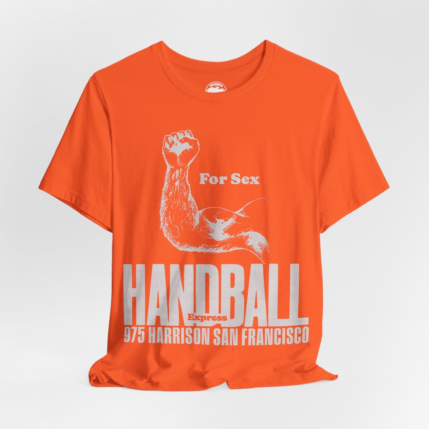 Handball Express Logo (San Francisco Gay Bathhouse and Sex Club/70's and 80's)