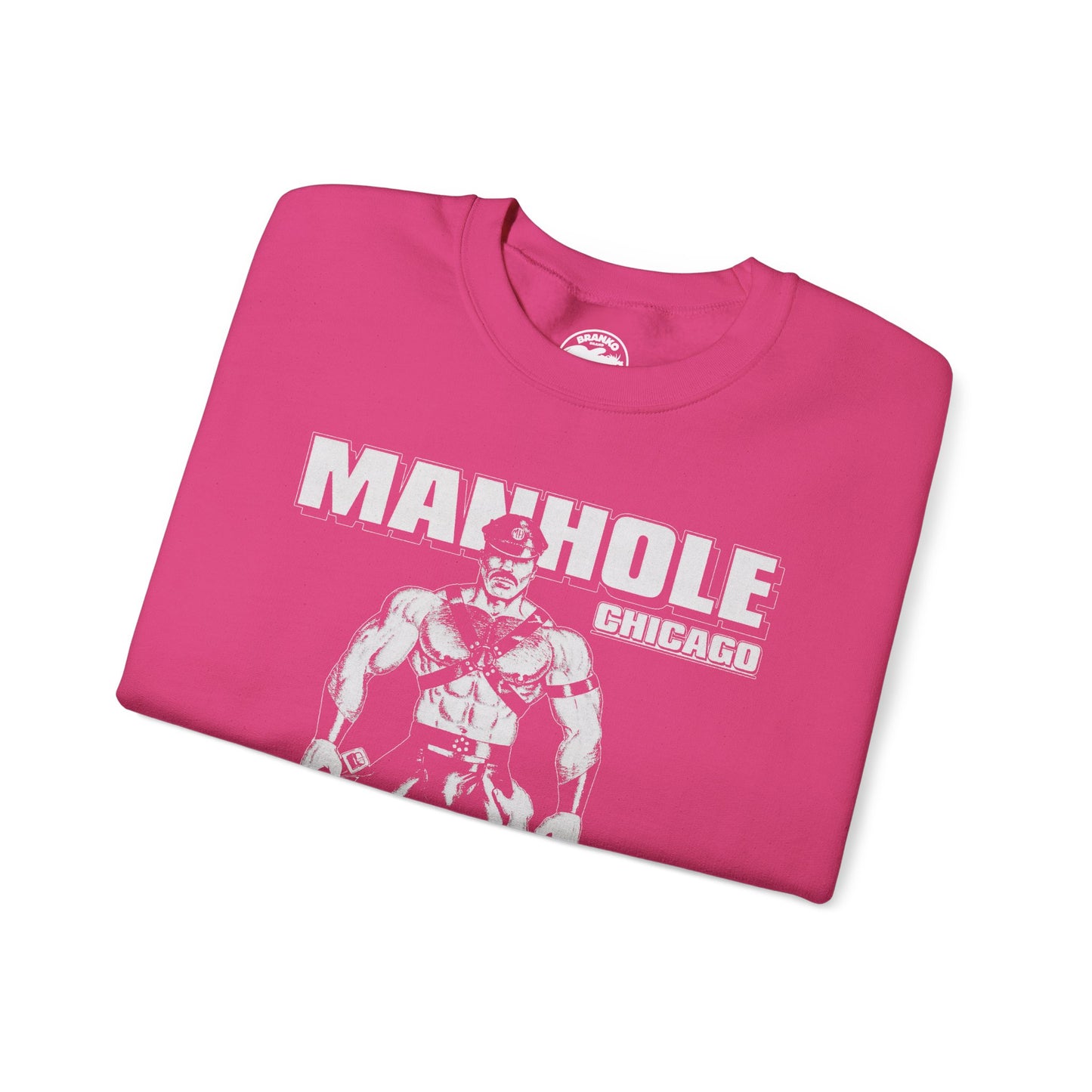Manhole Chicago Sweatshirt (Chicago Leather Bar 70's and 80's)