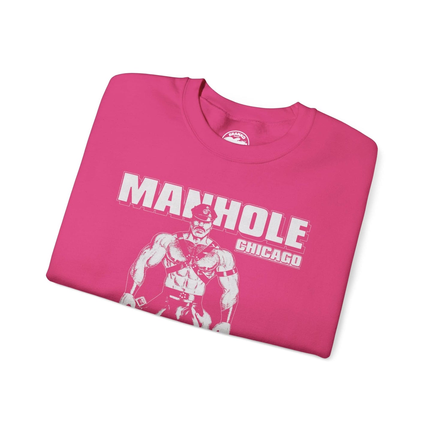 Manhole Chicago Sweatshirt (Chicago Leather Bar 70's and 80's)
