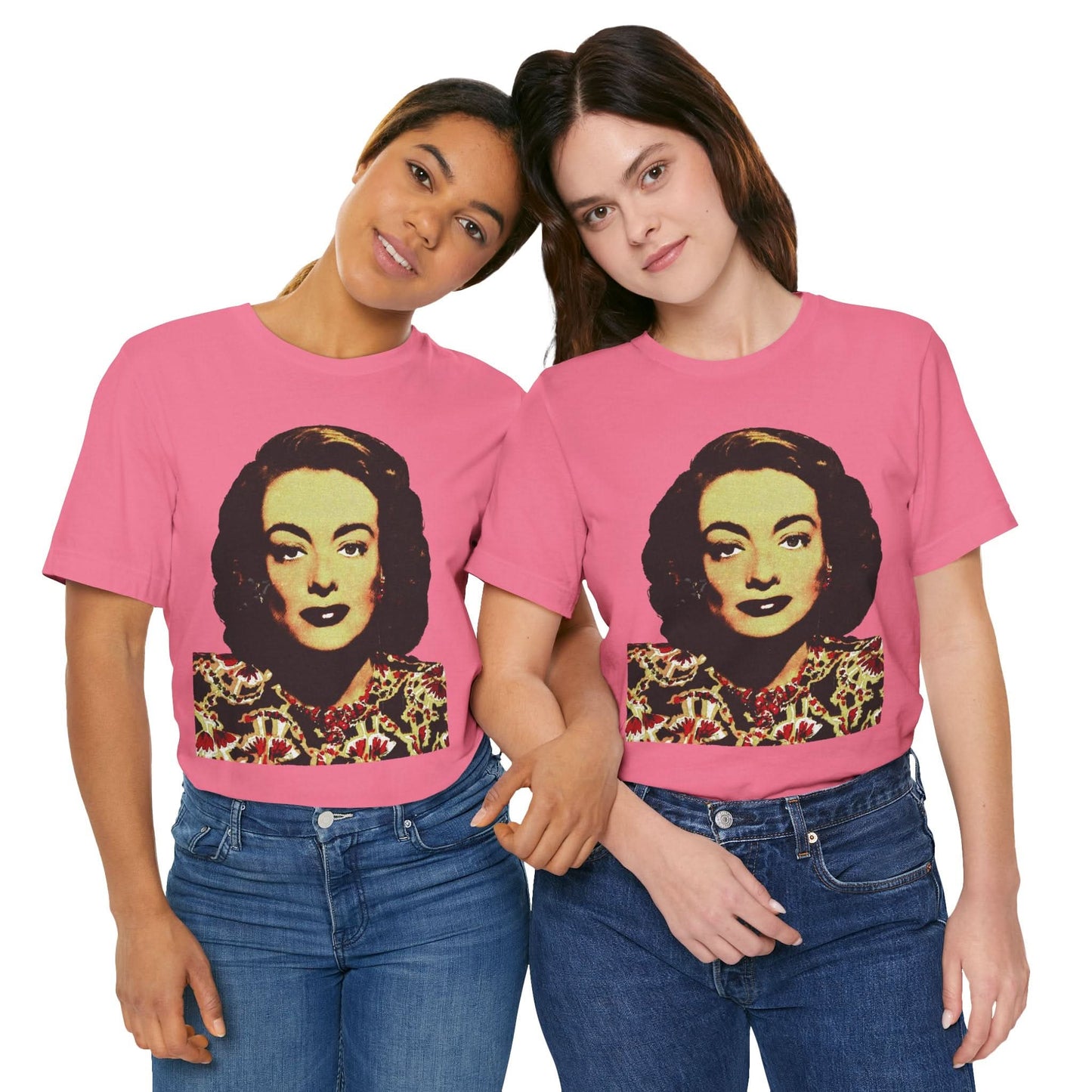 Joan Crawford (Portrait with Vintage Silkscreen Effect)